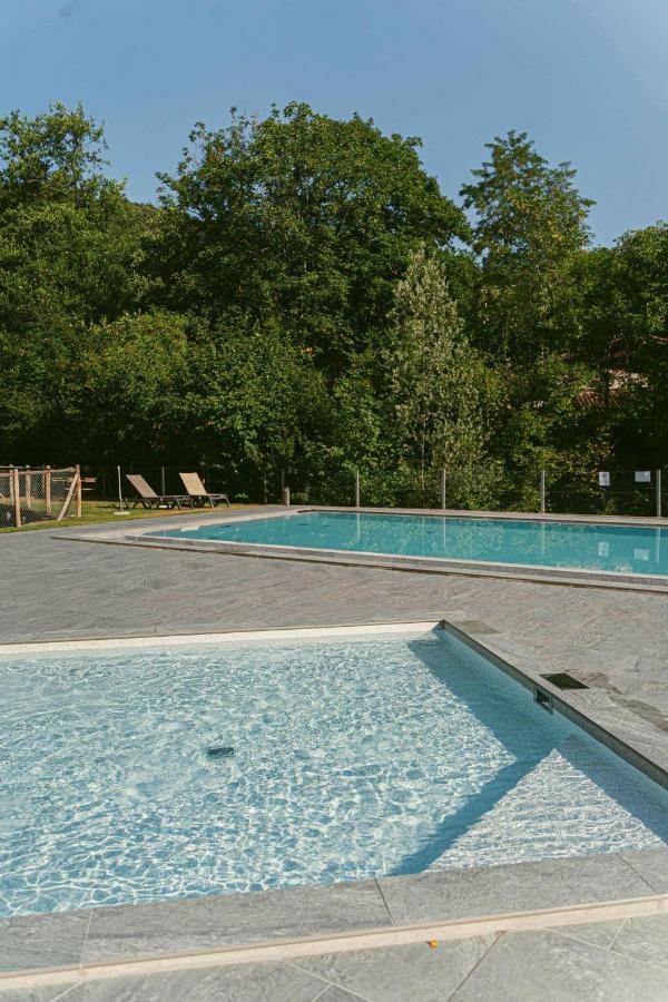 Meride Ca Stella Camping Del Monte San Giorgio מראה חיצוני תמונה